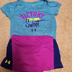Under Armour Blue and Purple Kids' Set